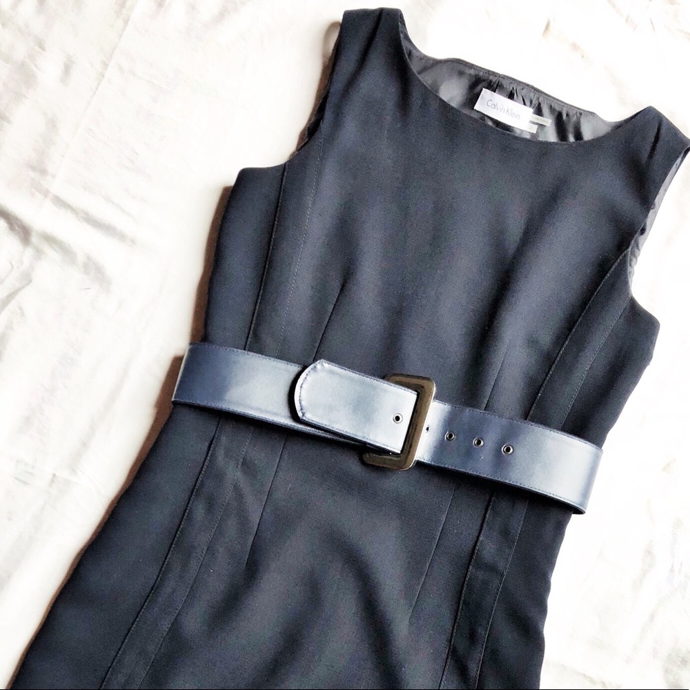 Navy Calvin Klein Dress